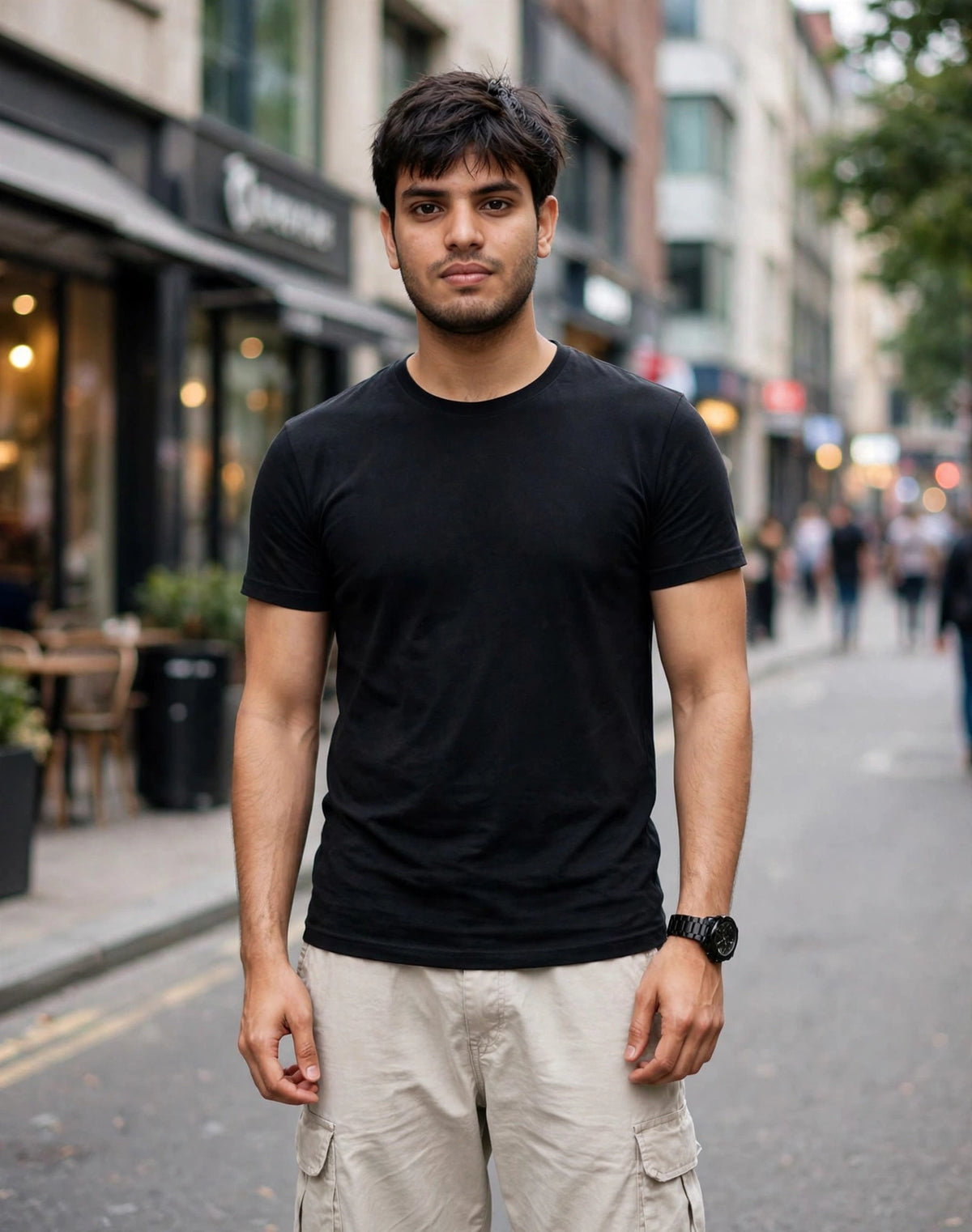 Dry-Fit Round Neck T-Shirt For Men