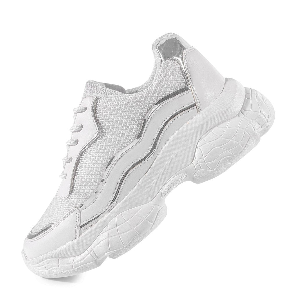 Women Stylish Sneakers – Lightweight Fashion Casual Walking Shoes