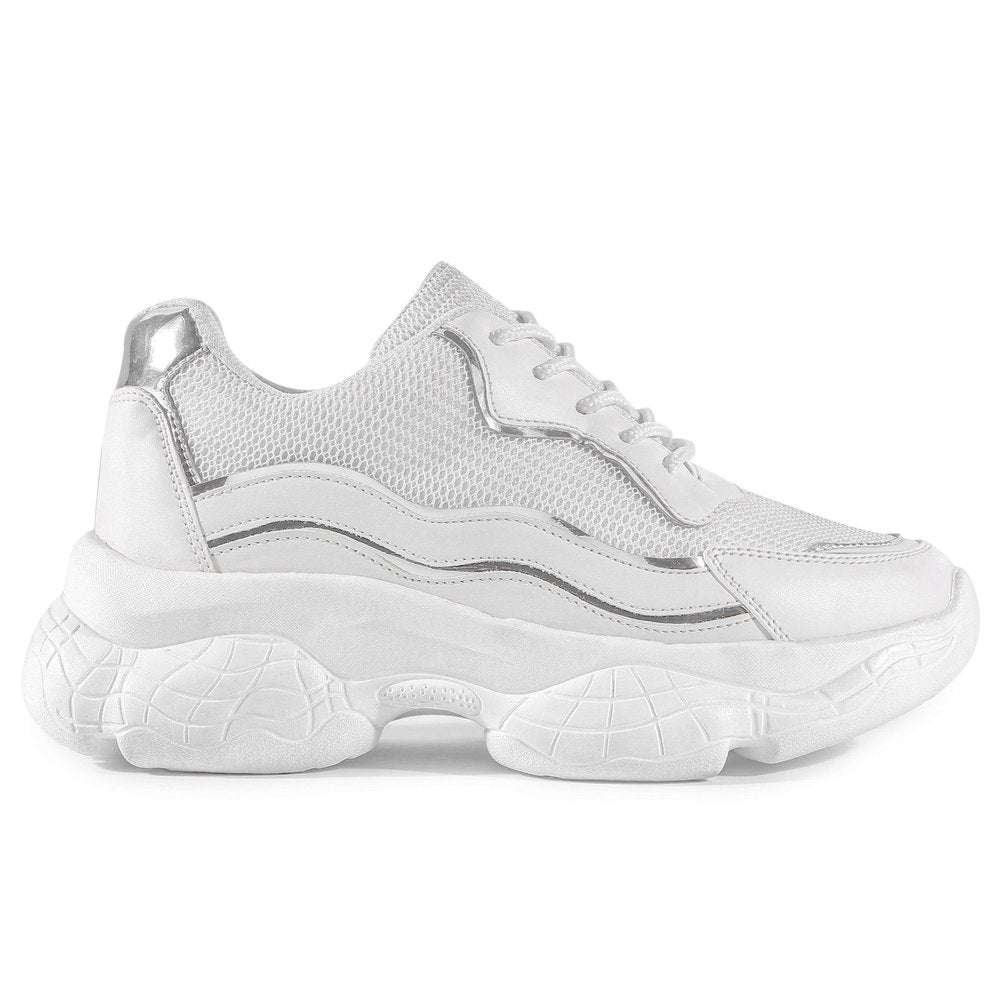 Women Stylish Sneakers – Lightweight Fashion Casual Walking Shoes