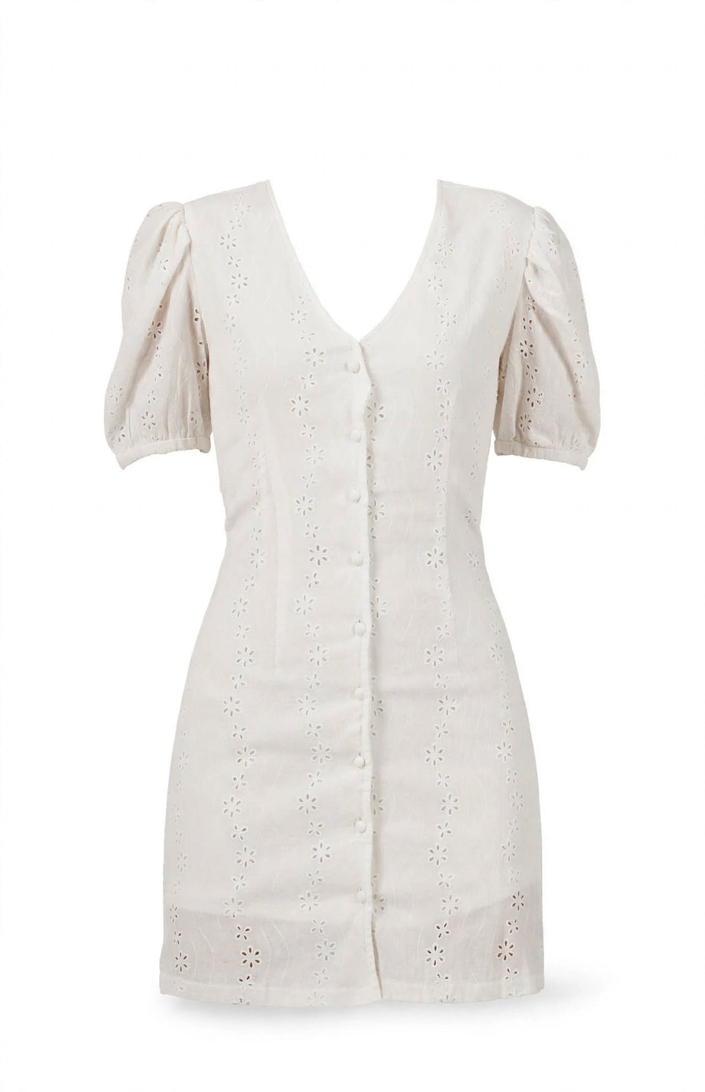 Wo V Neck Dress | Short Sleeve Polyester Mini Dress For Women