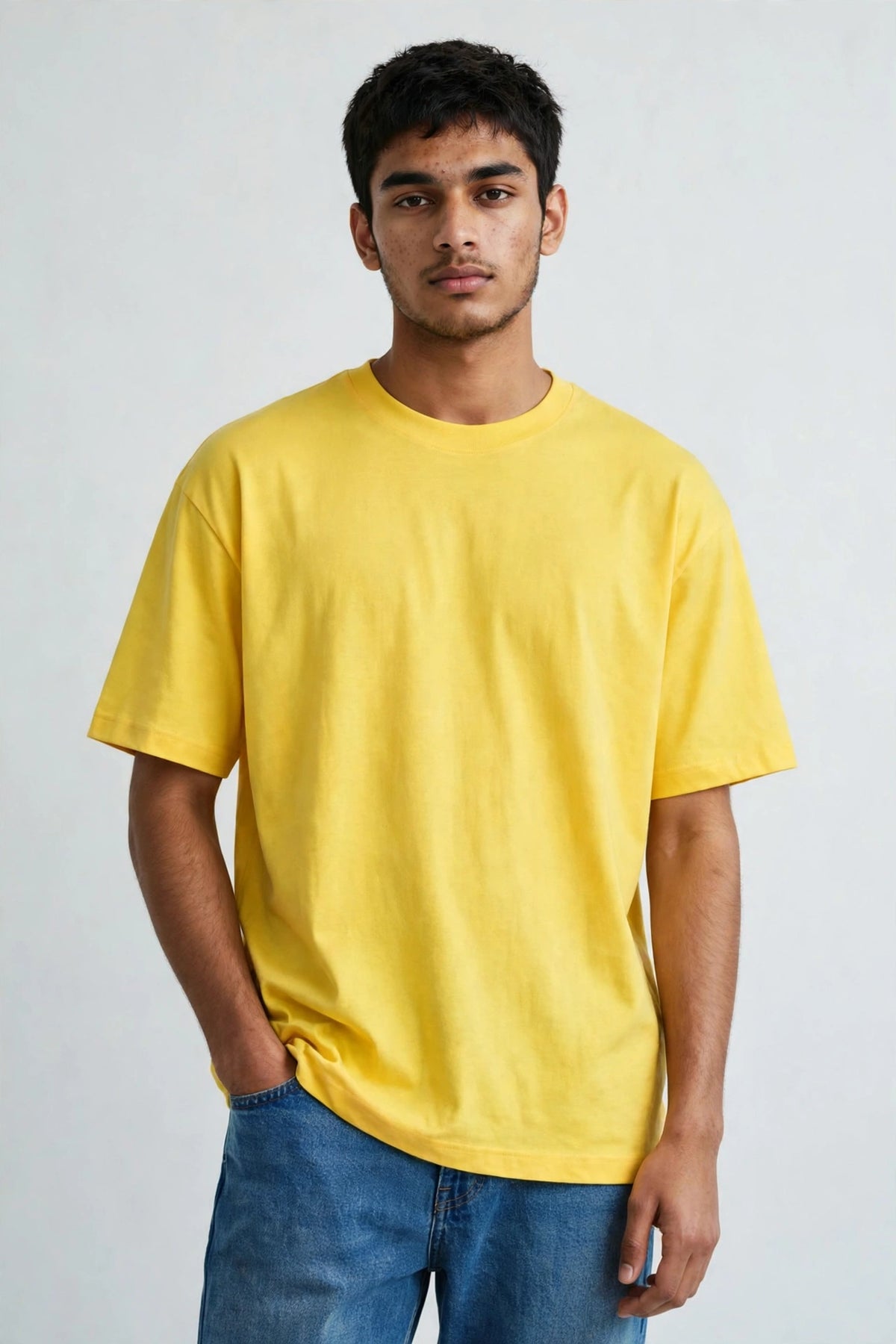 Plain Oversized T-Shirt For Men