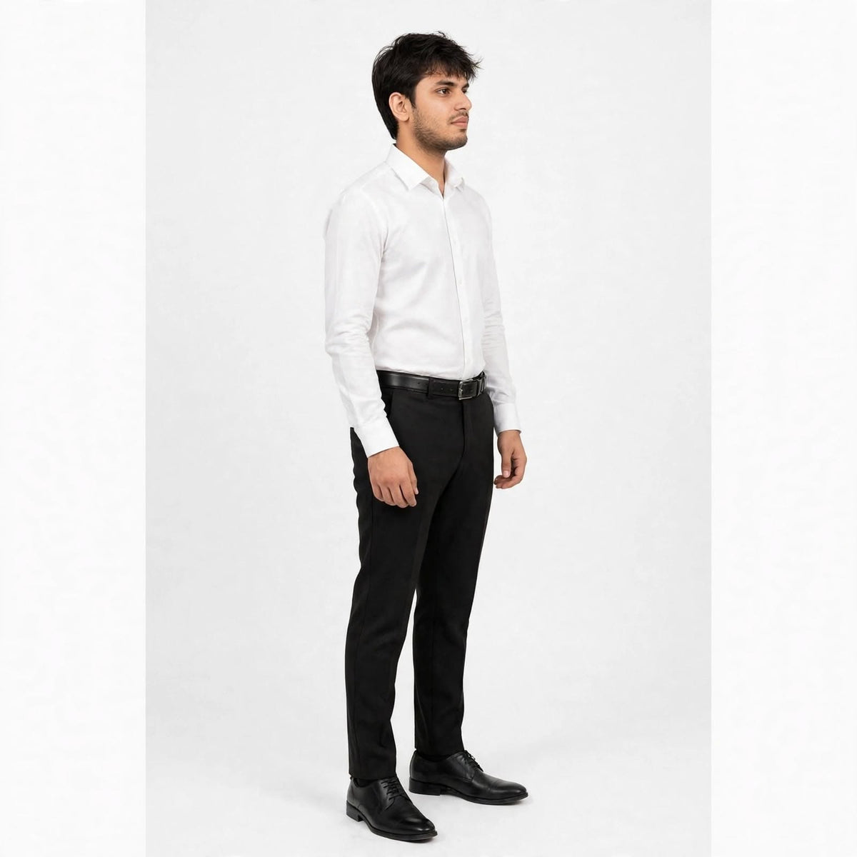 Formal Pants – Cotton Lycra Regular Fit Plain Trousers For Men